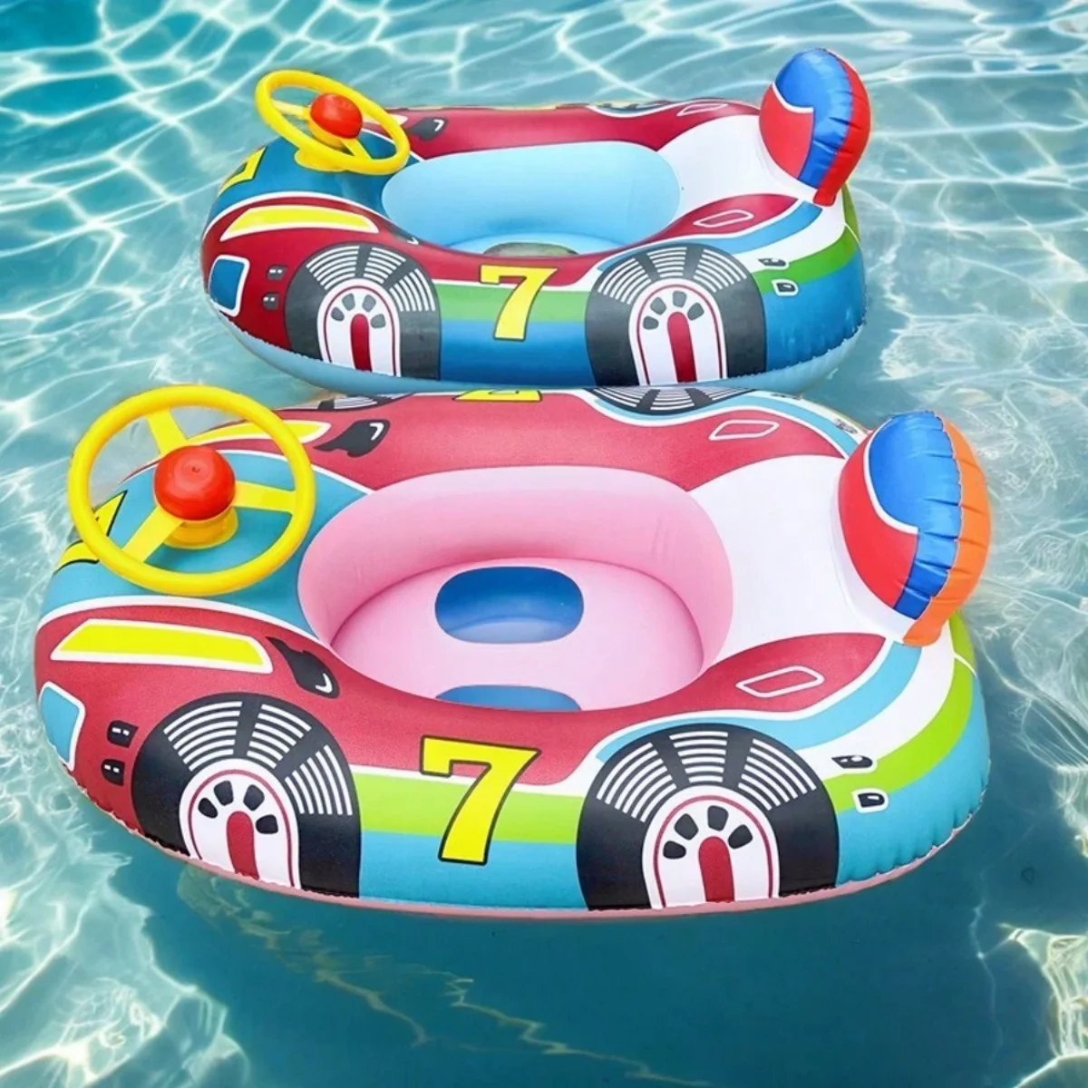 Inflatable Pool Ring Toss Games, Indoor Holiday Fun or Outdoor Pool Game for Adults & Family，Water Pool Toss Games With 4