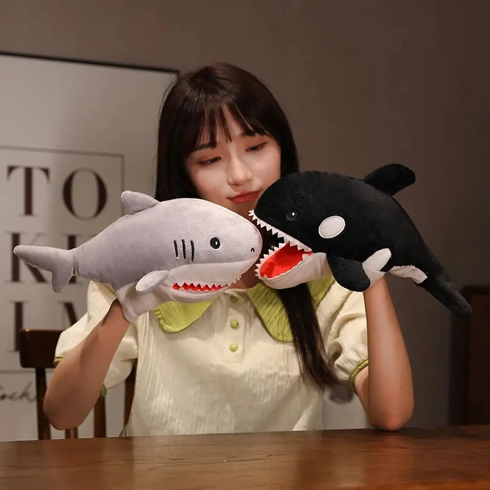 Toy Kids Toys Children Gifts Cartoon Animal Story Telling Dolls Stuffed Toys Plush Toy Animal Plush Hand Puppets Marine Animals
