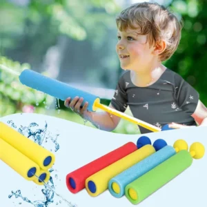 4pcs Water Guns for Kids Shooter Water Blaster Portable 4 Colors 30ft Range Children Foam Water Gun Summer Swimming Pool Toys